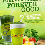 green smoothie for Juice it Up! franchise launch campaign