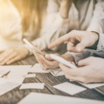 Comparing information on mobile phone