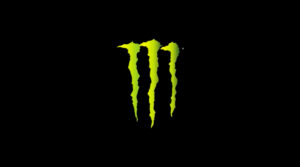Monster Energy logo with green claw