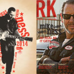 Mike Ness from Social Distortion SEMA signed poster and Red Kap newsletter