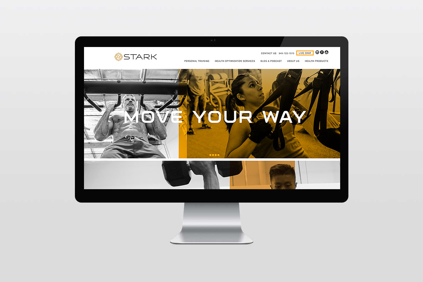 Stark Irvine and Newport Beach website development by creative marketing agency