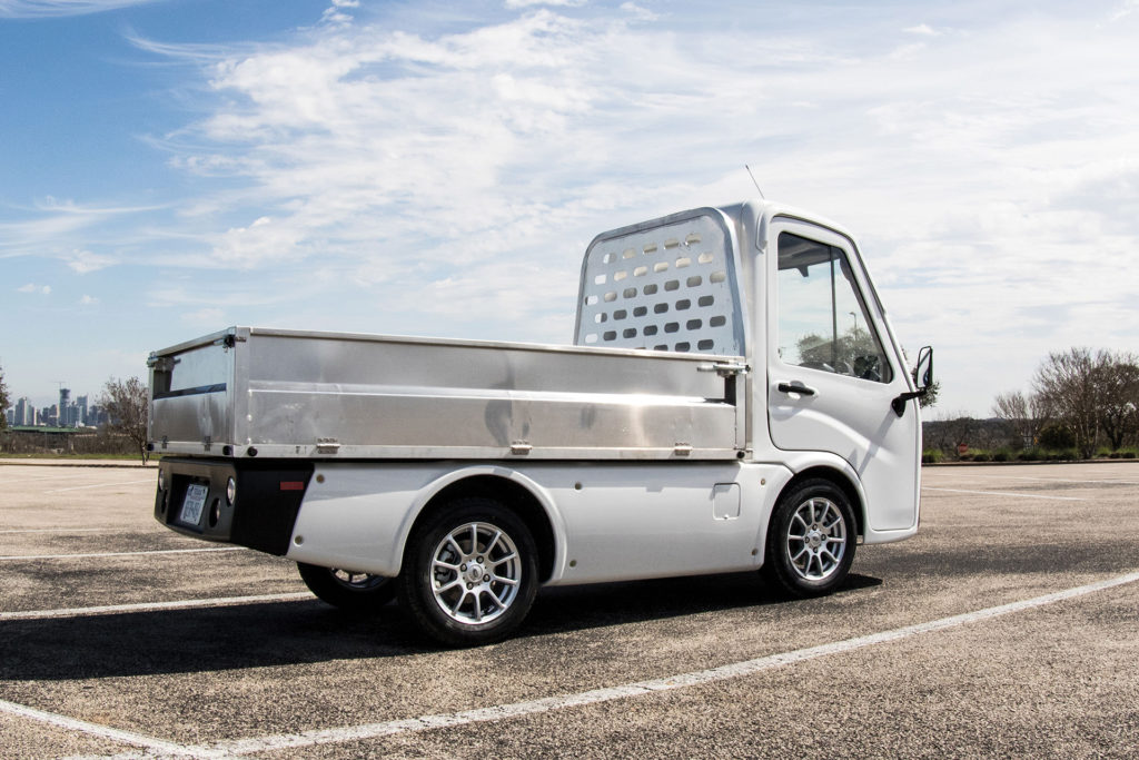 AEV electric last mile transportation vehicle from photoshoot and brand launch